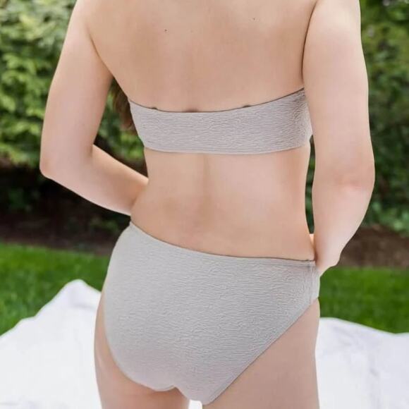 Andie The Bikini Bottom in Dove Terra - Picture 8 of 9